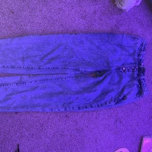 blue jeans 5 buttons brand simple society size